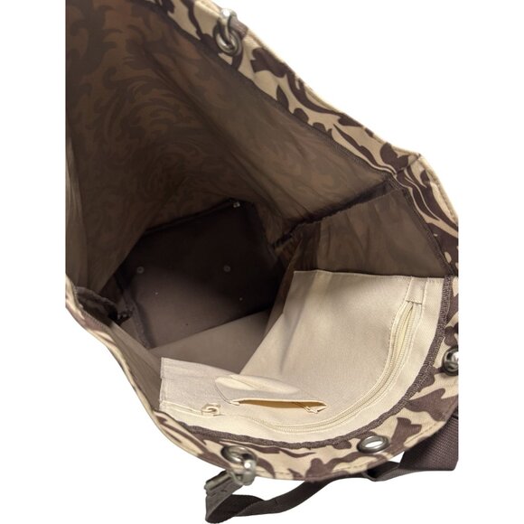 Reisenthel Shopper Shoulder Shopping Bag Polyester Baroque Taupe 18” x 9” x 8” - Picture 6 of 8